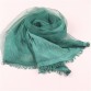 Female Double Layers solid Silk Scarves32823716612